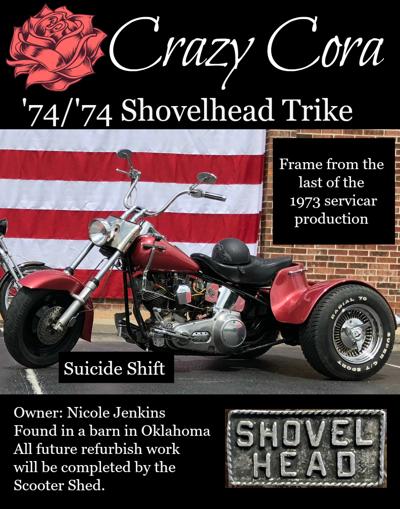 Crazy Cora 74/74 Harley Davidson ShovelHead