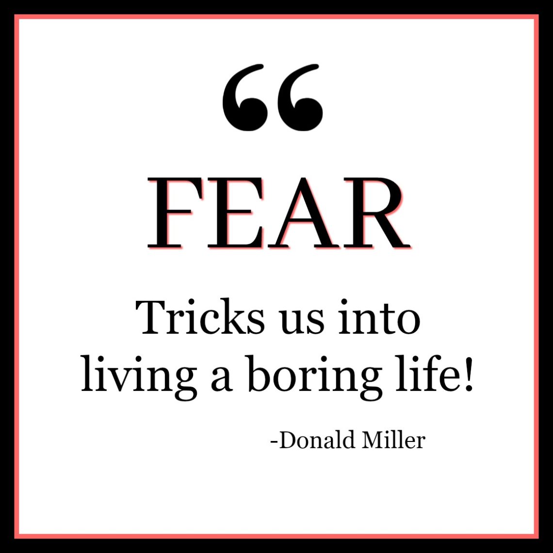 quote, fear, life